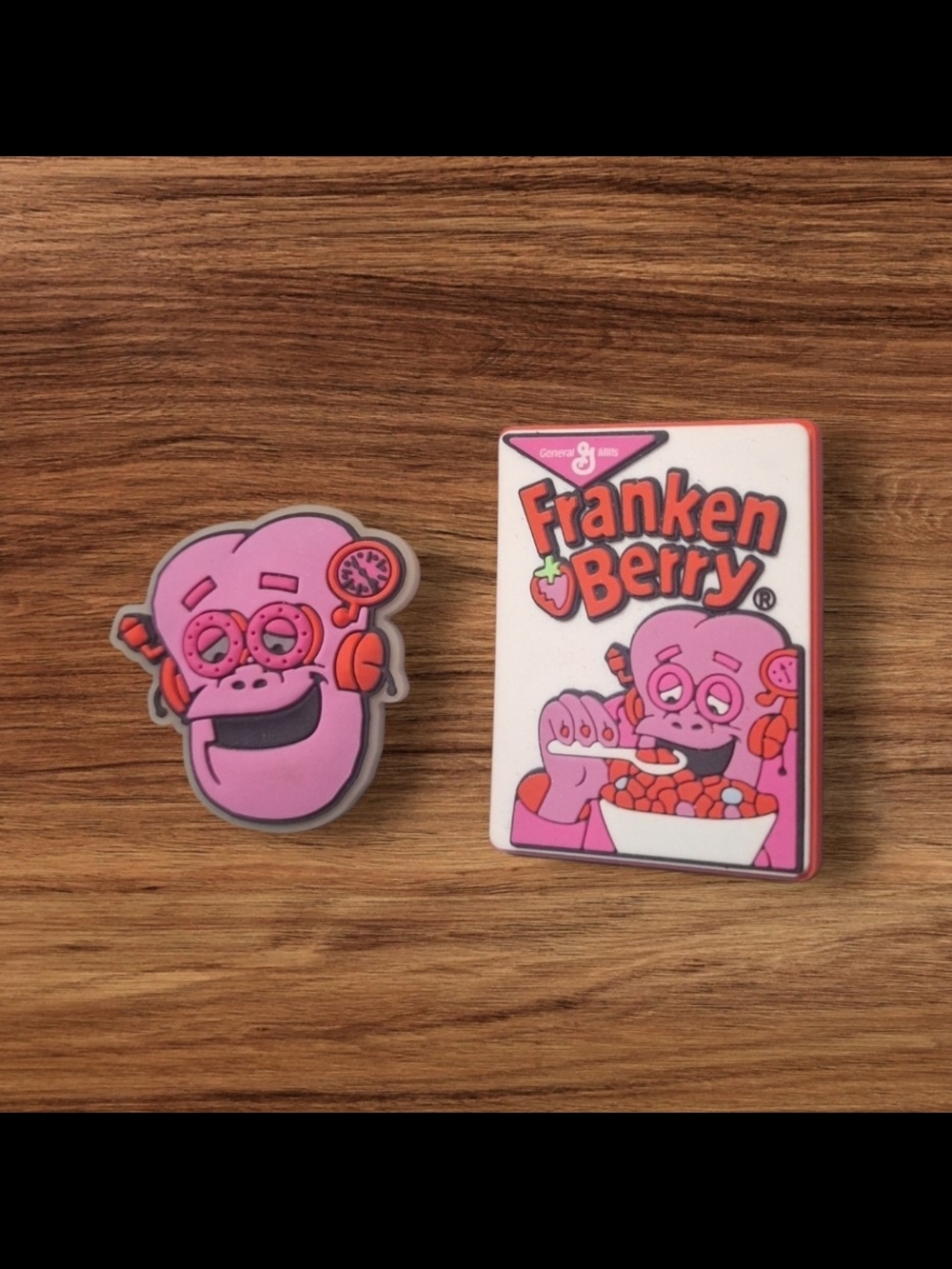 Franken Berry croc charm Set - Pink